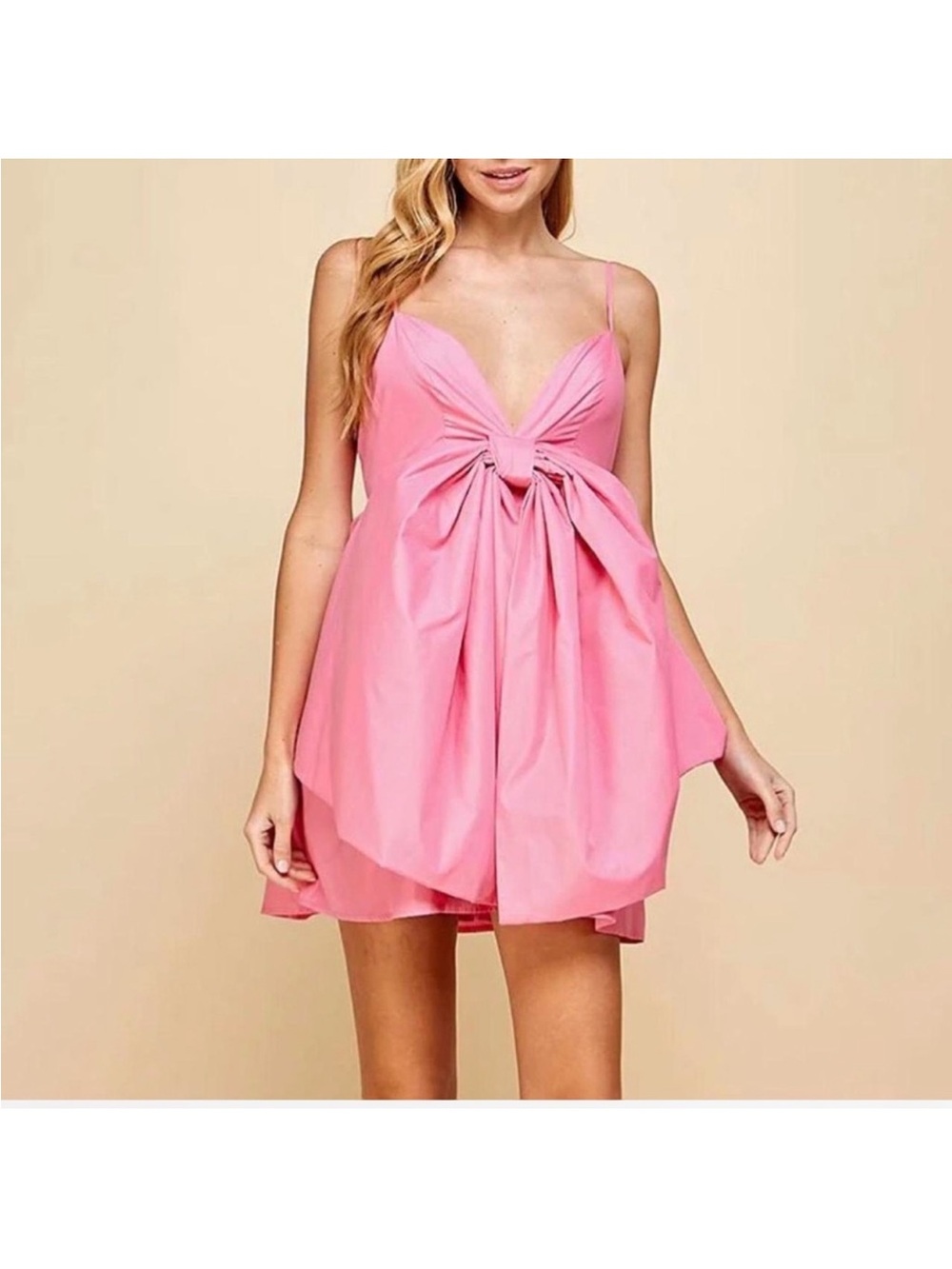 TCEC Pink Bow Dress